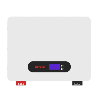 Bateria de lítio de HZ 5,3 kWh e capacidade de 105 Ah, para montagem na parede.